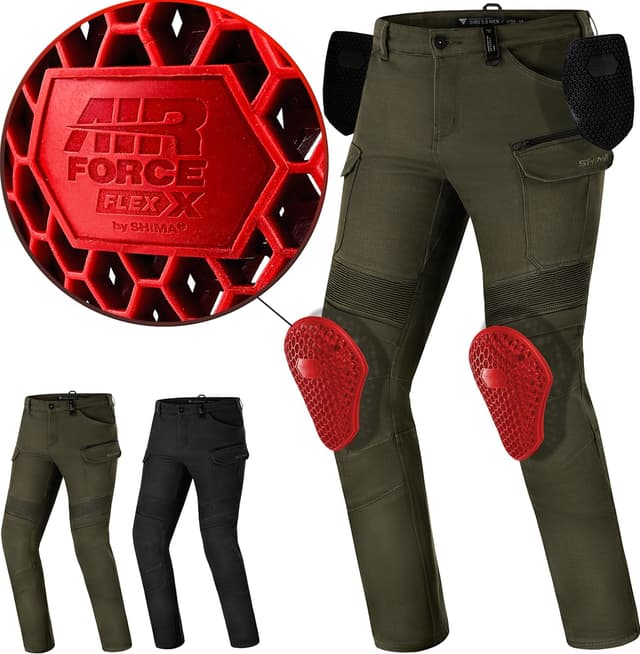 Thumbnail 2 de Shima Giro 3.0 Motorradhose mit AirForce Knieschonern