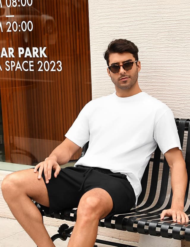 Thumbnail 4 de Irdcomps Pantaloncini da Uomo 100% Cotone