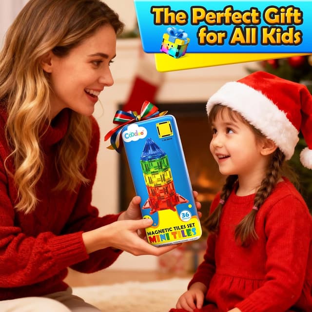 Thumbnail 6 de Magnetic Tiles Set 3–8 Years Old Toys 🧩