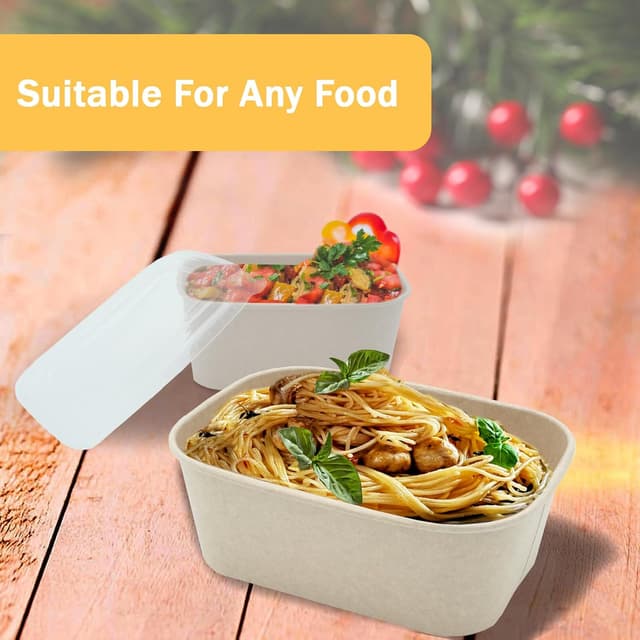 Thumbnail 4 de Kaderron 32 OZ Paper Bowls 50 Pack