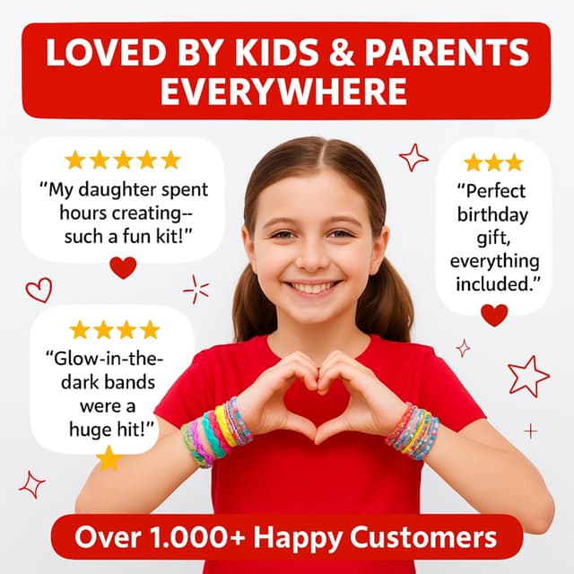 Detalle 2 de Loomartic Loom Bands Kit 3000+