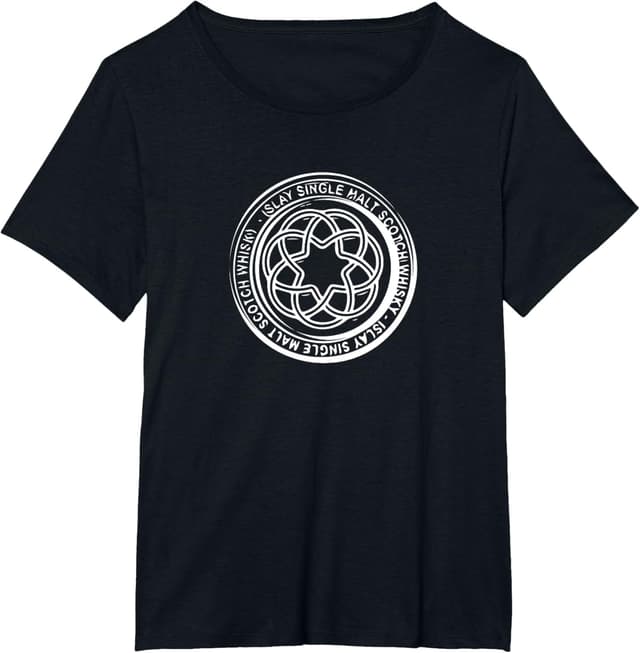 Detalle de Islay Scotch Whisky Single Malt „Whiskey Look“ T-Shirt für Genießer