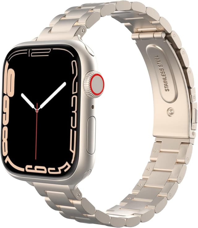 Detalle de MoKo slim metal band for Apple Watch 42mm