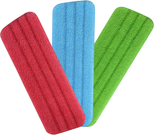 Detalle de URAQT Microfiber Mop Cloth 3 Pack Replacement Pads