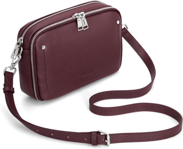 Detalle de Befen Echtleder Crossbody Bag Damen klein