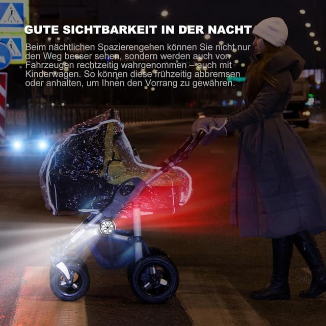 Thumbnail 2 de Aiworthy Kinderwagenlicht 2 Stück 🚼