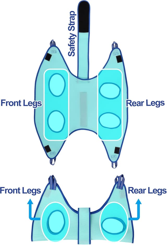 Thumbnail 6 de Kkiimatt 2027 Dog Grooming Hammock with Nail Clippers