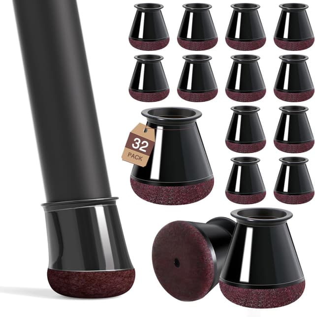 Detalle de MUYOS 32pcs Chair Leg Protectors Fit 14mm