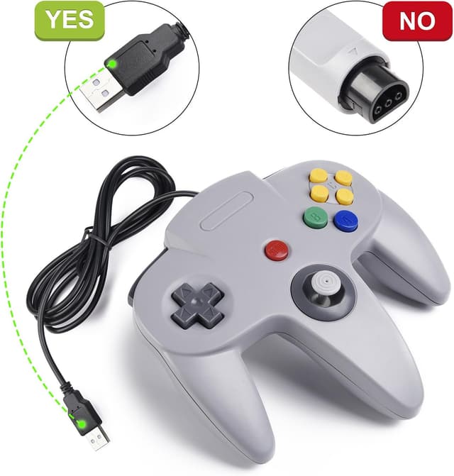 Detalle de miadore Manette USB Classic N64 1,7 m