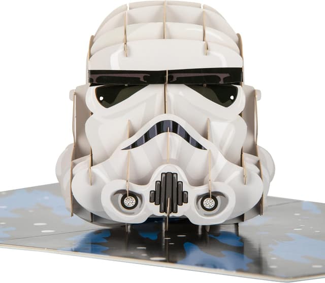 Detalle de Carte pop-up Stormtrooper originale Cardology (sous licence officielle) pour anniversaire et toute occasion