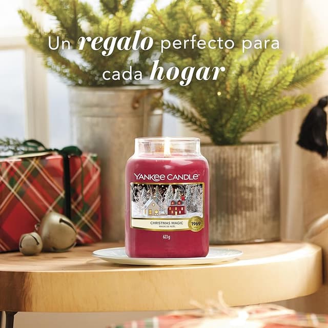 Thumbnail 6 de Yankee Candle Christmas Magic — Vela en tarro grande 🕯️