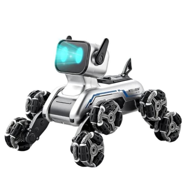 Imagen de Klack Robot Perro RC 8WD, acrobacias y luces en OfertitasTOP