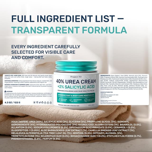 Thumbnail 6 de PROJECT 701 Urea Cream 40% for Feet