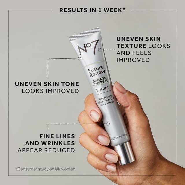 Thumbnail 6 de No7 Future Renew Damage Reversal Serum 0.84 fl oz 💄