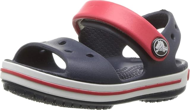 Imagen de Crocs Crocband Sandalias Unisex Niño 🩴 Navy/Red, 19/20 EU en OfertitasTOP
