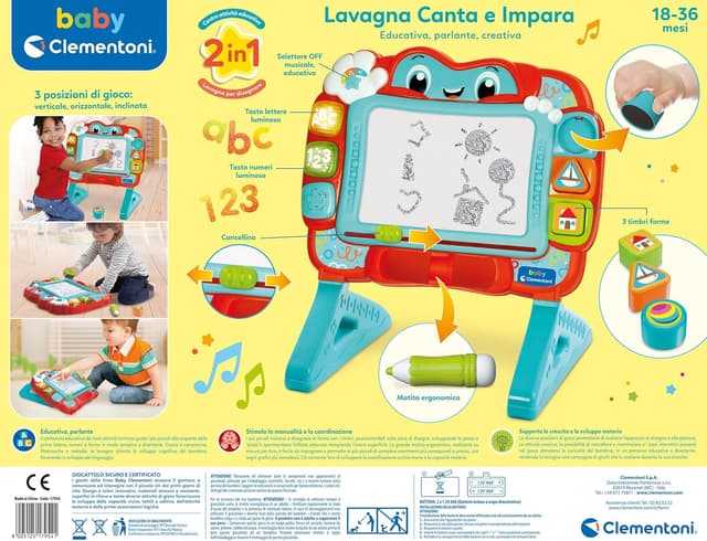 Thumbnail 2 de Clementoni Baby Ardoise Chante et Apprendre