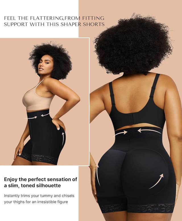 Detalle 2 de SHAPELLX Butt Lifter Tummy Control Shorts