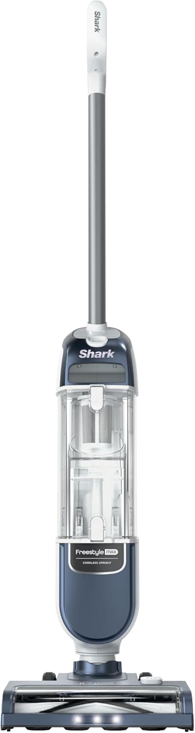 Detalle de Shark Freestyle Max Cordless Upright Vacuum SV2002 (Nordic Blue) — Lightweight Multi-Surface Cleaner