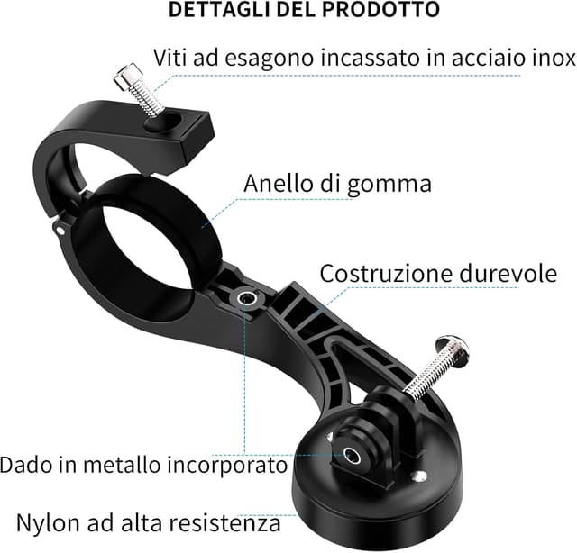Thumbnail 2 de towild Supporto per Garmin per manubrio 12x5 cm
