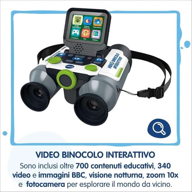 Thumbnail 1 de VTech Video Binocolo Interattivo 10x