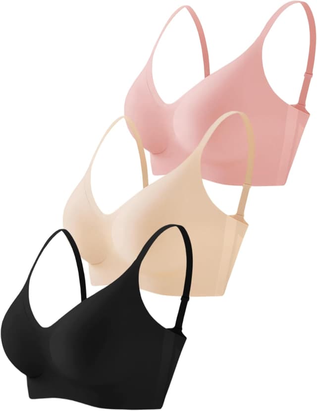 Thumbnail 4 de Quttlzze Wireless Seamless Bralette 3-pack