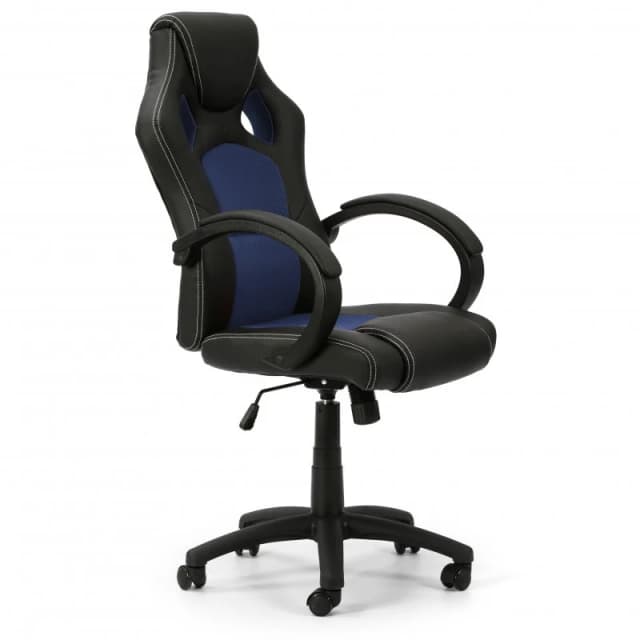 Detalle de VS Venta-Stock Hamilton Silla de oficina reclinable negro/azul
