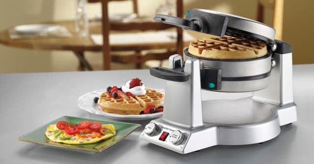 Detalle de Cuisinart Breakfast Express Flip Waffle and Omelet Maker (WAF-B50)