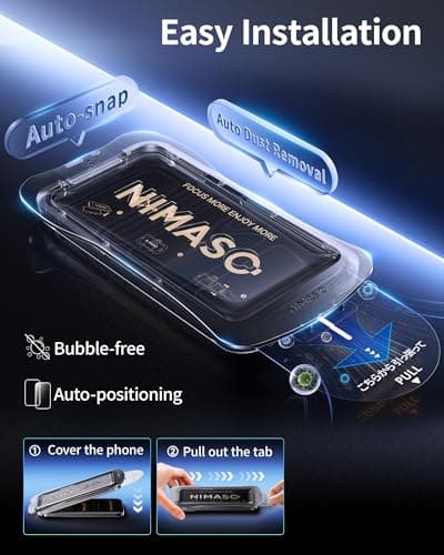 Detalle 2 de NIMASO iPhone 17 Pro Max 6.9" protector