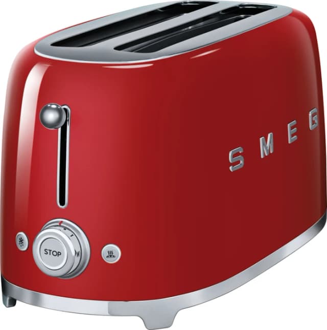 Thumbnail 2 de Smeg TSF02RDEU Toaster 4 Scheiben