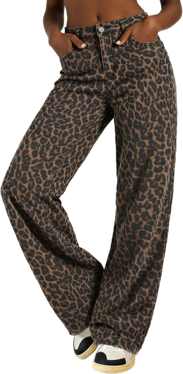 Thumbnail 3 de EMMIOL Women Baggy Jeans Mid-Low Waist