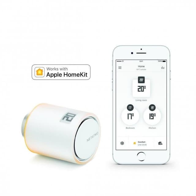 Detalle 2 de Netatmo Pack 3 Válvulas Inteligentes 3 unidades