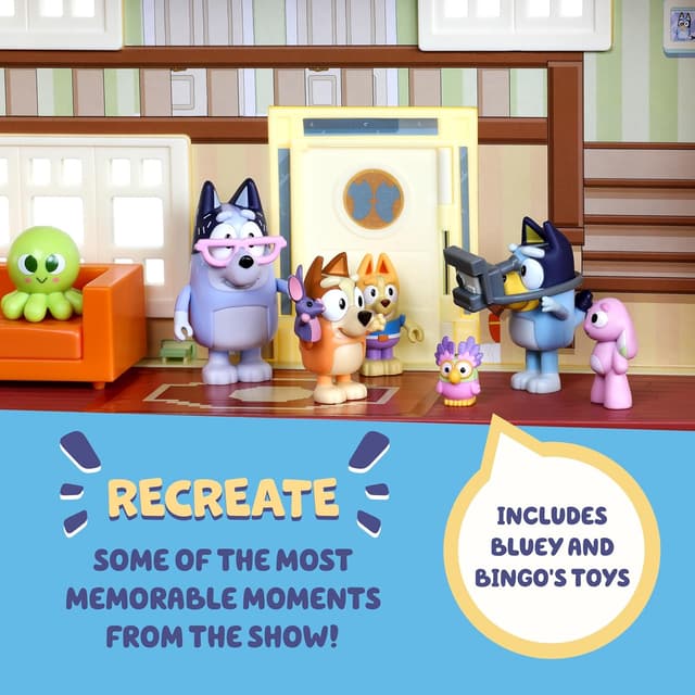 Thumbnail 3 de Bluey XL Playhouse 17 in Playset