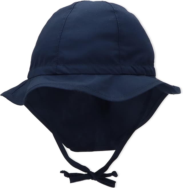 Detalle de Sterntaler Unisex Baby Mütze Flapper – UV-Schutz für warme Sommertage