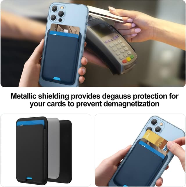 Thumbnail 6 de iLodn Magnetic Wallet for MagSafe, 3 cards