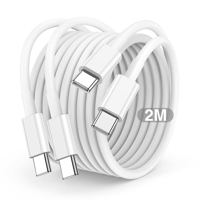 Detalle de USB C to USB C 60W 2m charging cable