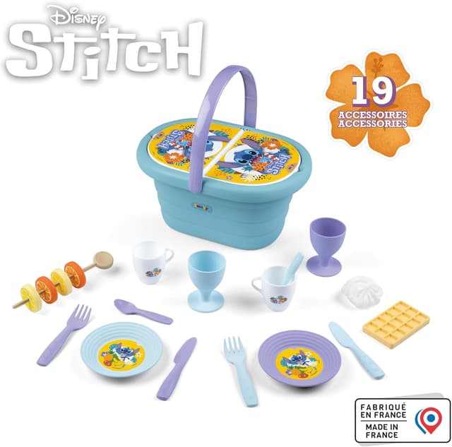 Detalle 2 de Smoby Stitch picnic con 19 accessori