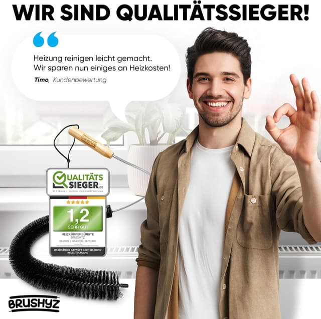 Thumbnail 6 de BRUSHYZ Heizungsbürste 117 cm