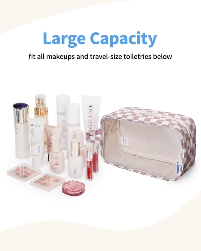 Detalle 2 de Clear Travel Toiletries Bag 25x10x15cm