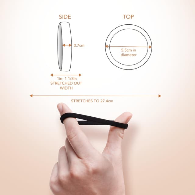 Thumbnail 1 de Kitsch Nylon Hair Ties 12 Pack