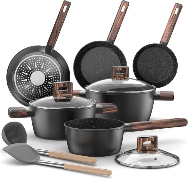 Imagen de Set pentole induzione 11 pezzi antiaderenti en OfertitasTOP