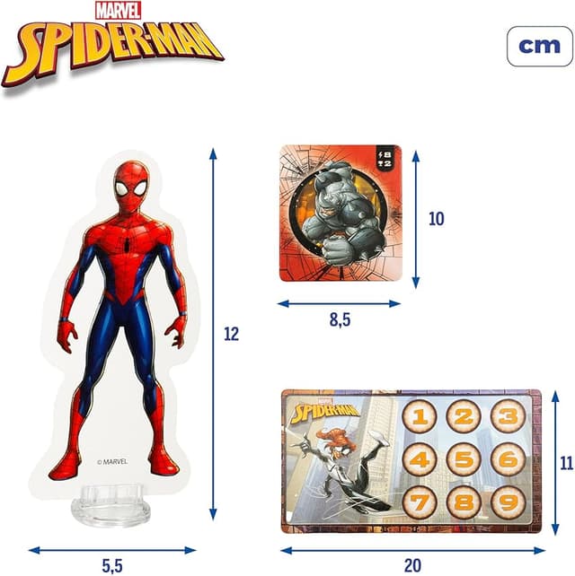 Detalle de Lisciani Juego de Defensa Spider-Man — 2–4 jugadores 🧩