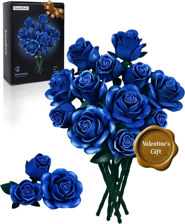 Imagen de iATOM Blue Rose Bouquet 12pcs đč en OfertitasTOP