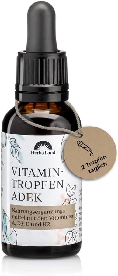Detalle de Herbaland Vitamin D3 K2 Tropfen 30 ml