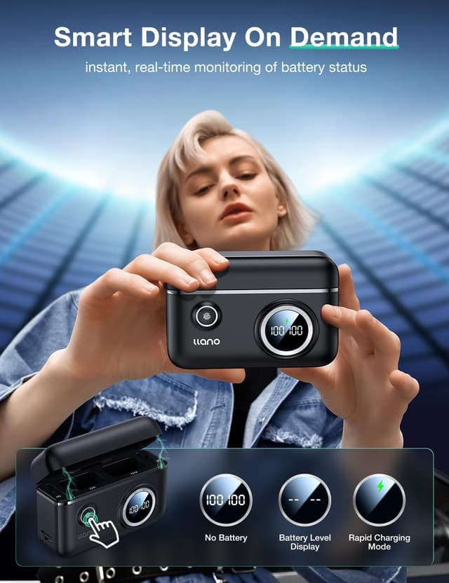 Thumbnail 3 de llano NP-BX1 2er-Pack Akkus & Ladegerät