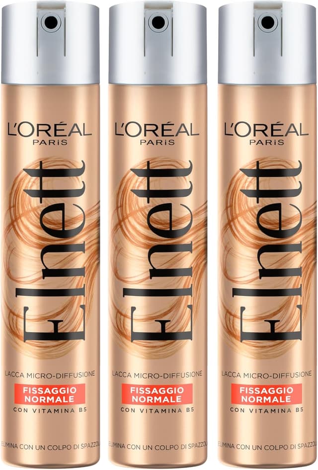 Detalle de L'Oréal Paris Elnett Lacca 3x75 ml fissaggio normale