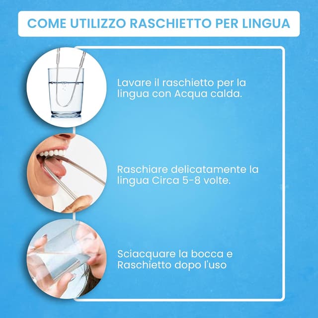 Thumbnail 6 de HOKIN Raschietto Lingua in acciaio antimacchia: pulisci lingua per adulti (confezione da 2)