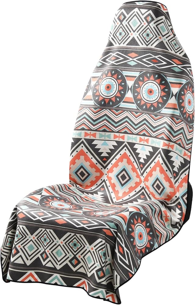 Detalle de FLORICH Microfiber Towel Seat Covers for Cars — universal non-slip workout & swim sweat cover