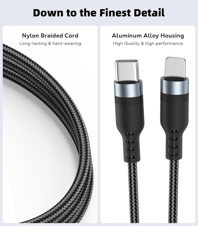 Thumbnail 4 de MoKo 3-in-2 USB-C Kabel, 1,2 m