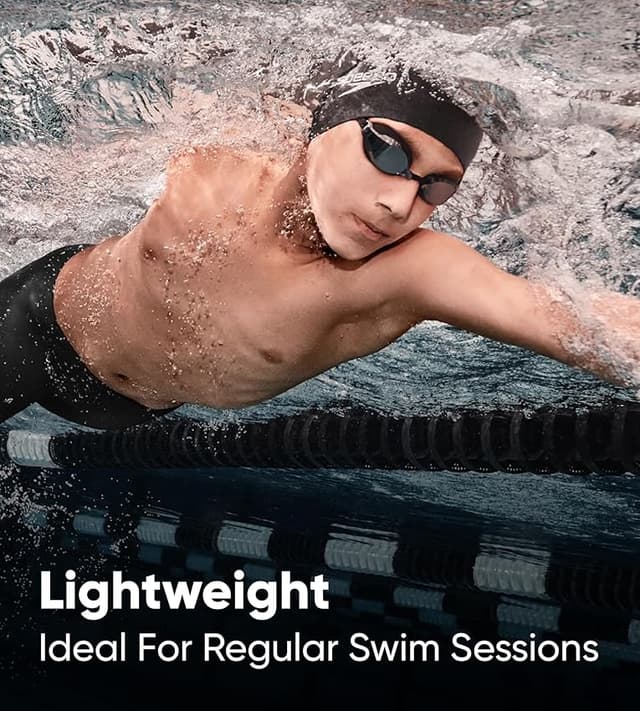 Thumbnail 2 de Speedo Plain Moulded Silicone Cap Gorro de natación Negra talla única