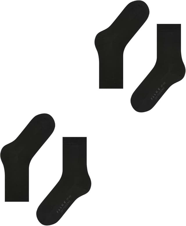 Detalle 2 de FALKE Women’s Softmerino 2-Pack Thin Socks – breathable, odour-neutralising merino-cotton comfort